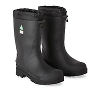 Bottes de pluie isolées à embout en acier pour hommes Ozark Trail Pointures 7-13