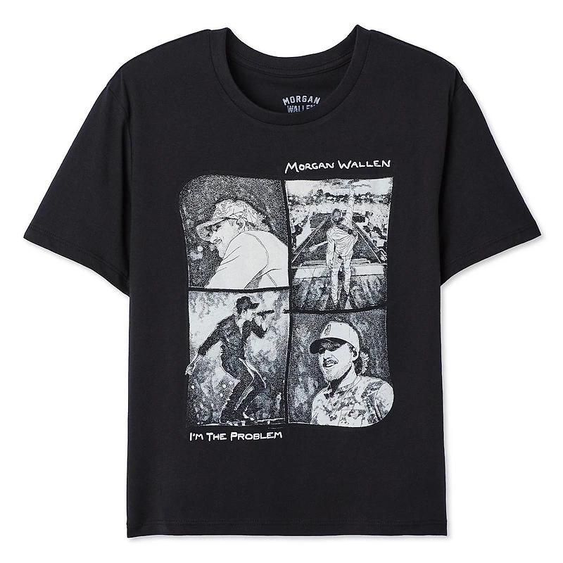 Morgan Wallen Girls' Short Sleeve Tee Sizes XS-XL