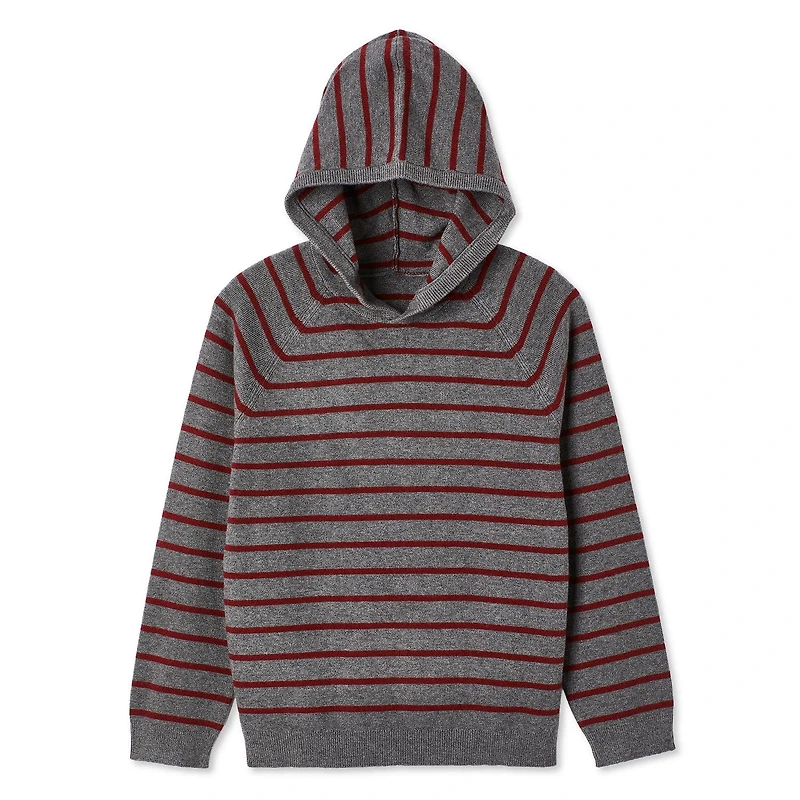 George Boys' Hooded Raglan Sweater