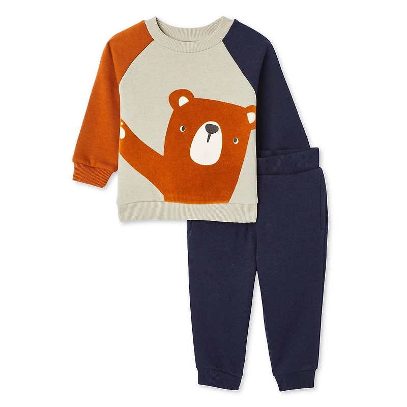 George Baby Boys' Jogger 2-Piece Set, Sizes 0-24 months