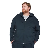 George Big Men's Full-Zip Hoodie