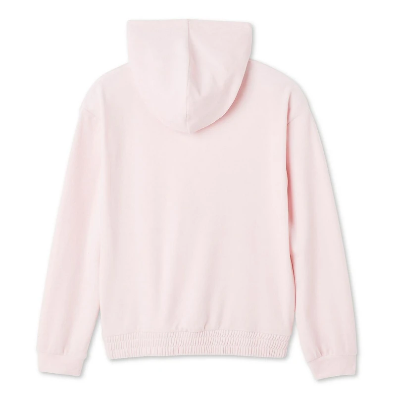 George Girls' Velour Zip-Up Hoodie