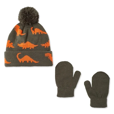 Ensemble dinosaure 2 pièces George pour petits garçons Tailles 2T-5T