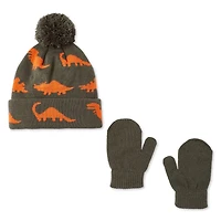 Ensemble dinosaure 2 pièces George pour petits garçons Tailles 2T-5T