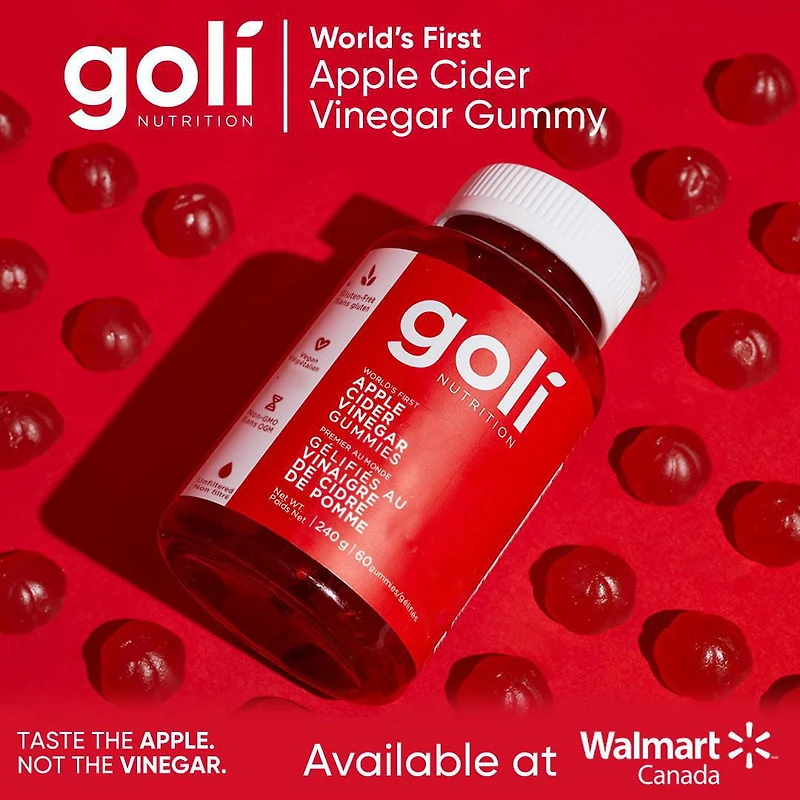 Goli Apple Cider Vinegar Gummies, Goli ACV Gummies