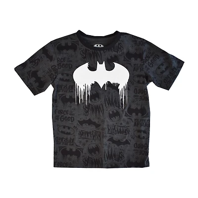 Boys Batman Dark Knight Short Sleeve T-Shirt