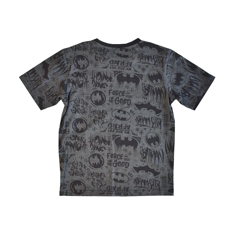 Boys Batman Dark Knight Short Sleeve T-Shirt