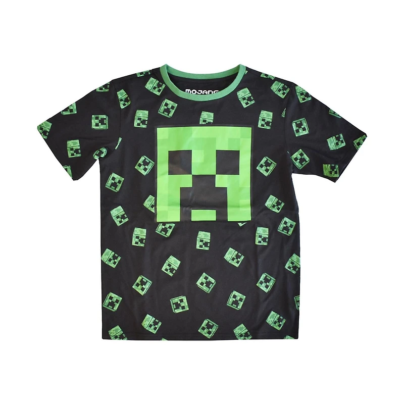 Boys Minecraft We Creeper Toss Short Sleeve T-Shirt