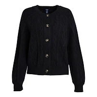 CHAPS CABLE CARDIGAN, SWEATER