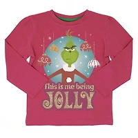 The Grinch Christmas Toddler Girl's Long Sleeve Shirt