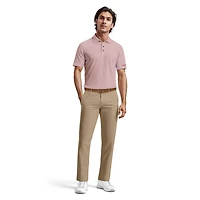 PGA Tour Course Essentials Men's Fine Line Feeder Stripe Polo
