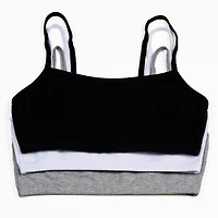 Fruit of the Loom Women's 3-Pack Built-Up Sports Bra, Sizes 34, 36, 38, 40, 42, 44