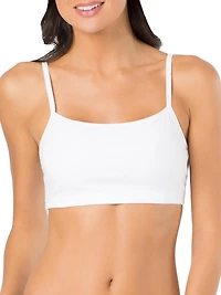 Fruit of the Loom Women's 3-Pack Built-Up Sports Bra, Sizes 34, 36, 38, 40, 42, 44