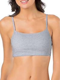 Fruit of the Loom Women's 3-Pack Built-Up Sports Bra, Sizes 34, 36, 38, 40, 42, 44
