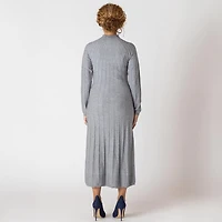 Devoted long sleeve maxi sweater dress