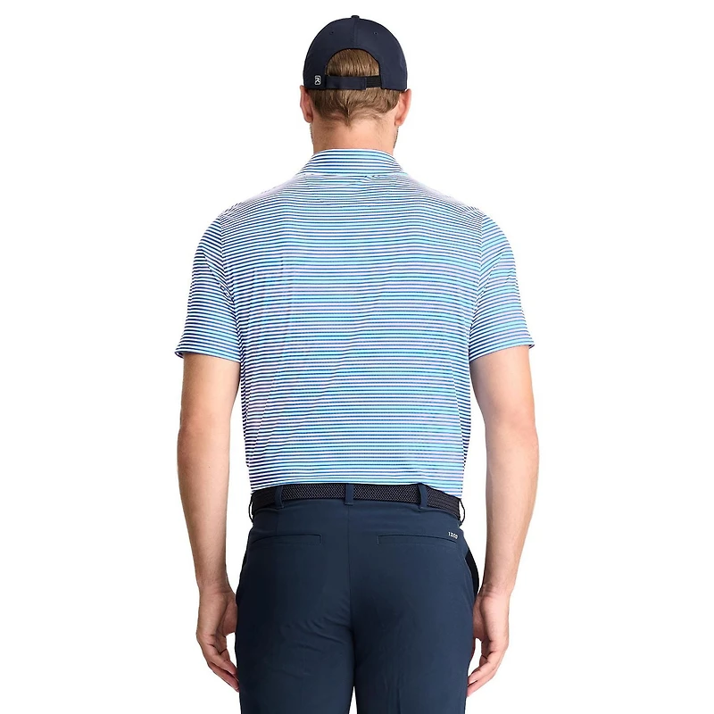 IZOD POLO À MANCHES COURTES ET MOTIF POUR HOMME