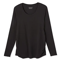 Paisley Sky Maternity Long Sleeve Tee, Sizes S-XXL