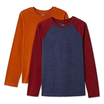 Lot de 2 t-shirts à manches longues George pour garçons