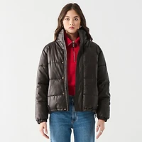 Devoted long sleeve puffer jacket