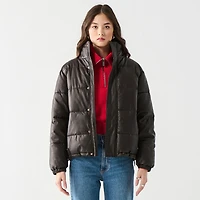 Devoted long sleeve puffer jacket