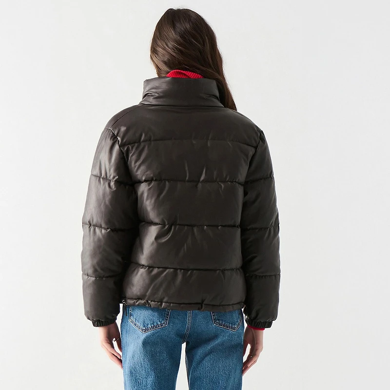 Devoted long sleeve puffer jacket