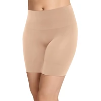 Short mi-cuisse à taille mi-haute avec effet lissant