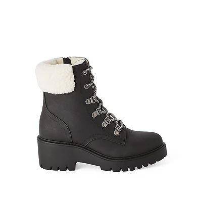 Time and Tru Women's Lace-Up Boots