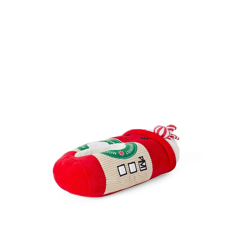 Time and Tru Women's Holiday Drink Slippers