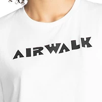 AIRWALK FEMME HAUT À MANCHES COURTES AVEC LOGO Tailles XS – XXL