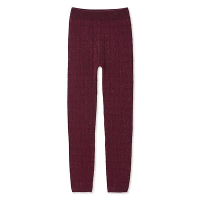 George Girls' Cable Knit Legging