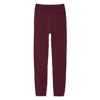 George Girls' Cable Knit Legging