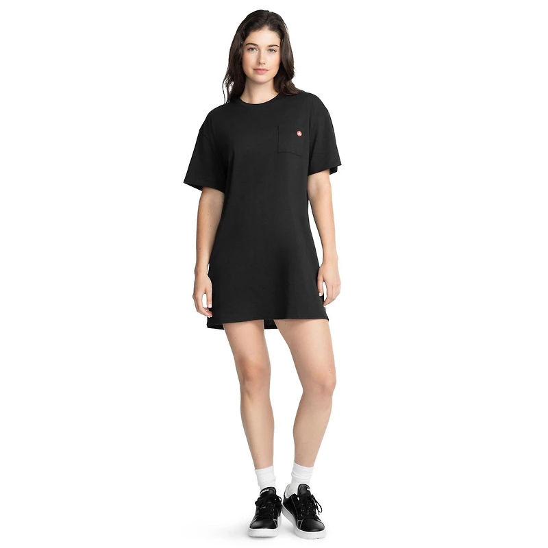 AIRWALK WOMEN’S TEE SHIRT DRESS IN BLACK