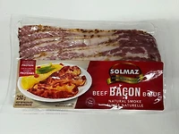 Solmaz Halal Natural Smoke Beef Bacon, 250gr