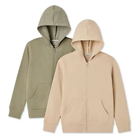 George Boys' Full-Zip Hoodie 2-Pack