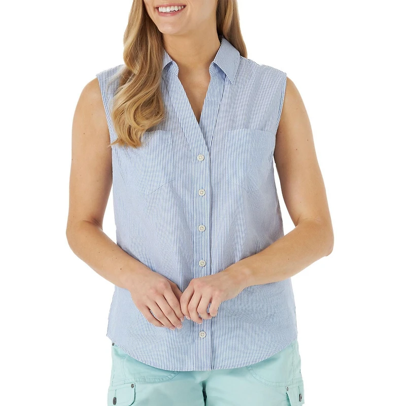 Lee Riders Women's Sleeveless Woven Shirt