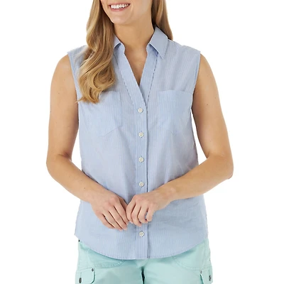 Lee Riders Chemise Tissée Sans Manches Pour Femme