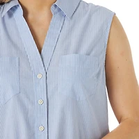 Lee Riders Women's Sleeveless Woven Shirt