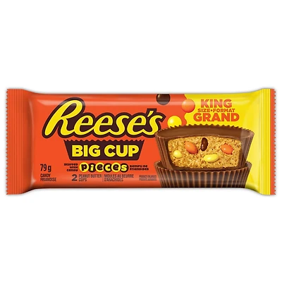 Barres Grand moule REESE remplies de PIECES, grand format 79g