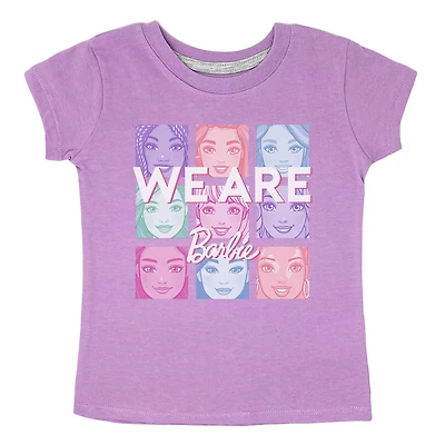 Barbie T-shirt à manches courtes pour fille