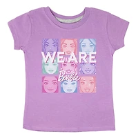 Barbie T-shirt à manches courtes pour fille