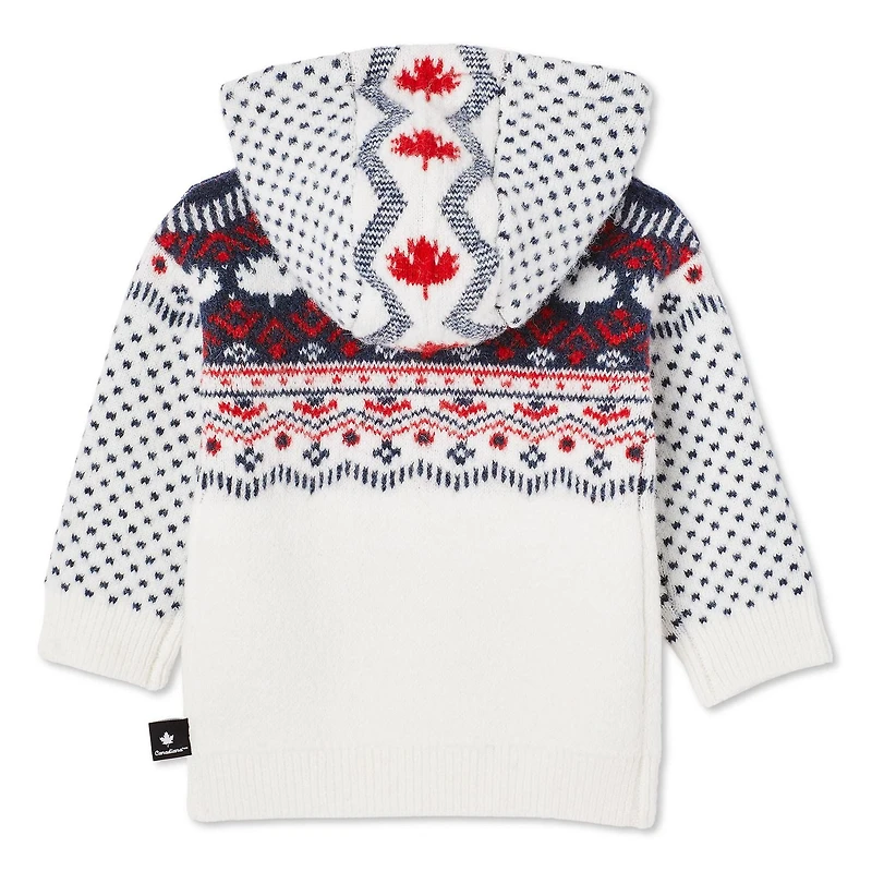 Canadiana Infants' Gender Inclusive Nordic Sweater