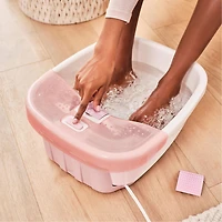 Homedics Bubble Bliss® Deluxe Foot Spa - Pink