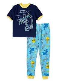 Sonic the Hedgehog Boys' 2-Piece Pajama Set