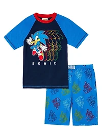 Ens. pyjama 2 pièces pour garçons de Sonic the Hedgehog