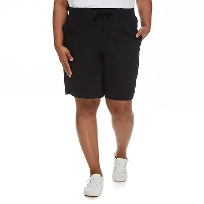 Penmans Plus Women's Side Slit Bermuda Short