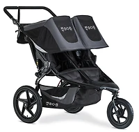 Poussette de Jogging  Revolution Flex 3.0 Duallie, Graphite Black de BOB Gear