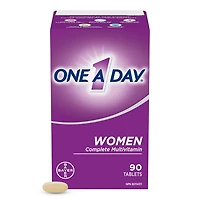 Multivitamines One A Day pour femmes – Vitamines quotidiennes pour femmes – Multivitamines pour femmes avec vitamines A, C et D, zinc pour le soutien immunitaire, vitamines E et B12, biotine, calcium et fer
