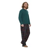 George Men's Holiday Pajamas 2-Piece Set