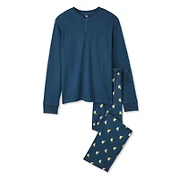 Pyjama 2 pièces des fêtes George pour hommes