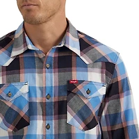 Long Sleeve Volume Fashion Toby Denim (New Rodeo) Slim Untuck Shirt